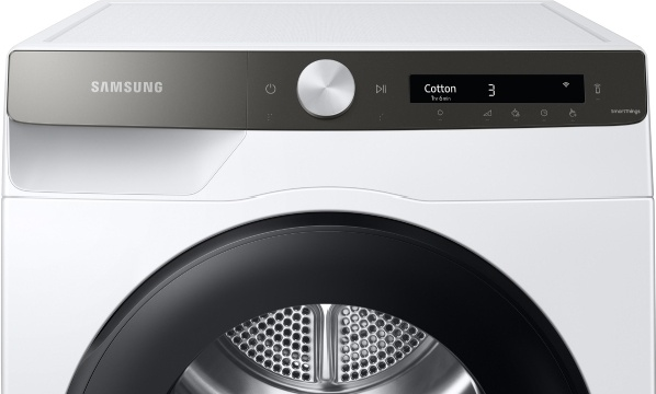 Сушильная машина Samsung DV90T5240AT/LP белая купить,0