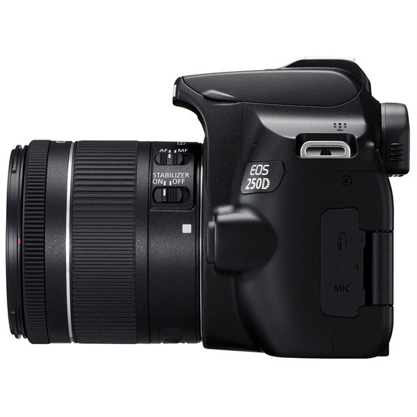 Зеркальная фотокамера Canon EOS 250D EF-S 18-55 IS STM Kit черная купить,0