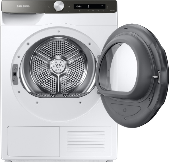 Сушильная машина Samsung DV90T5240AT/LP белая купить,NaN