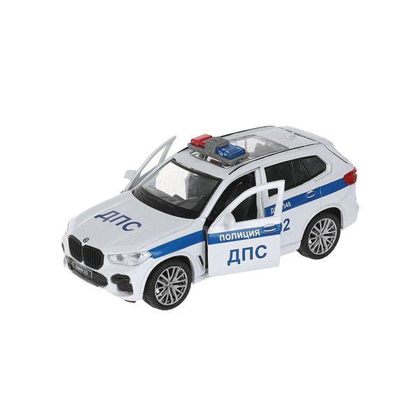 Машинка Технопарк  BMW X5 M-Sport полиция 12см белая купить,NaN
