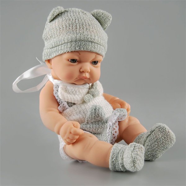 Кукла-Пупс Baby So Lovely в сером костюме 203-1 24см купить,NaN