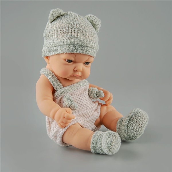 Кукла-Пупс Baby So Lovely в сером костюме 203-1 24см купить,NaN
