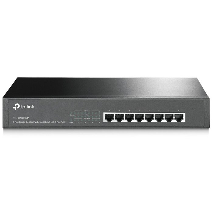 Коммутатор PoE TP-Link TL-SG1008MP 8-портовый