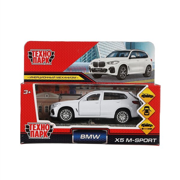 Машинка Технопарк  BMW X5 M-Sport 12см белая