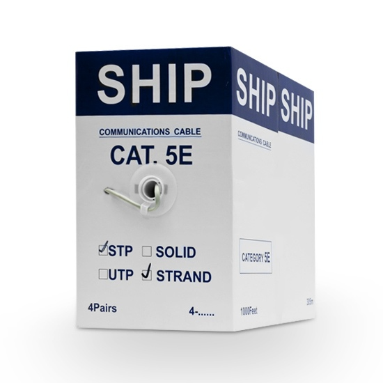 Кабель витая пара Ship D145S-P Cat.5e FTP 30В PVC белый - ForteMarket Кабель витая пара Ship D145S-P Cat.5e FTP 30В PVC белый купить,99990