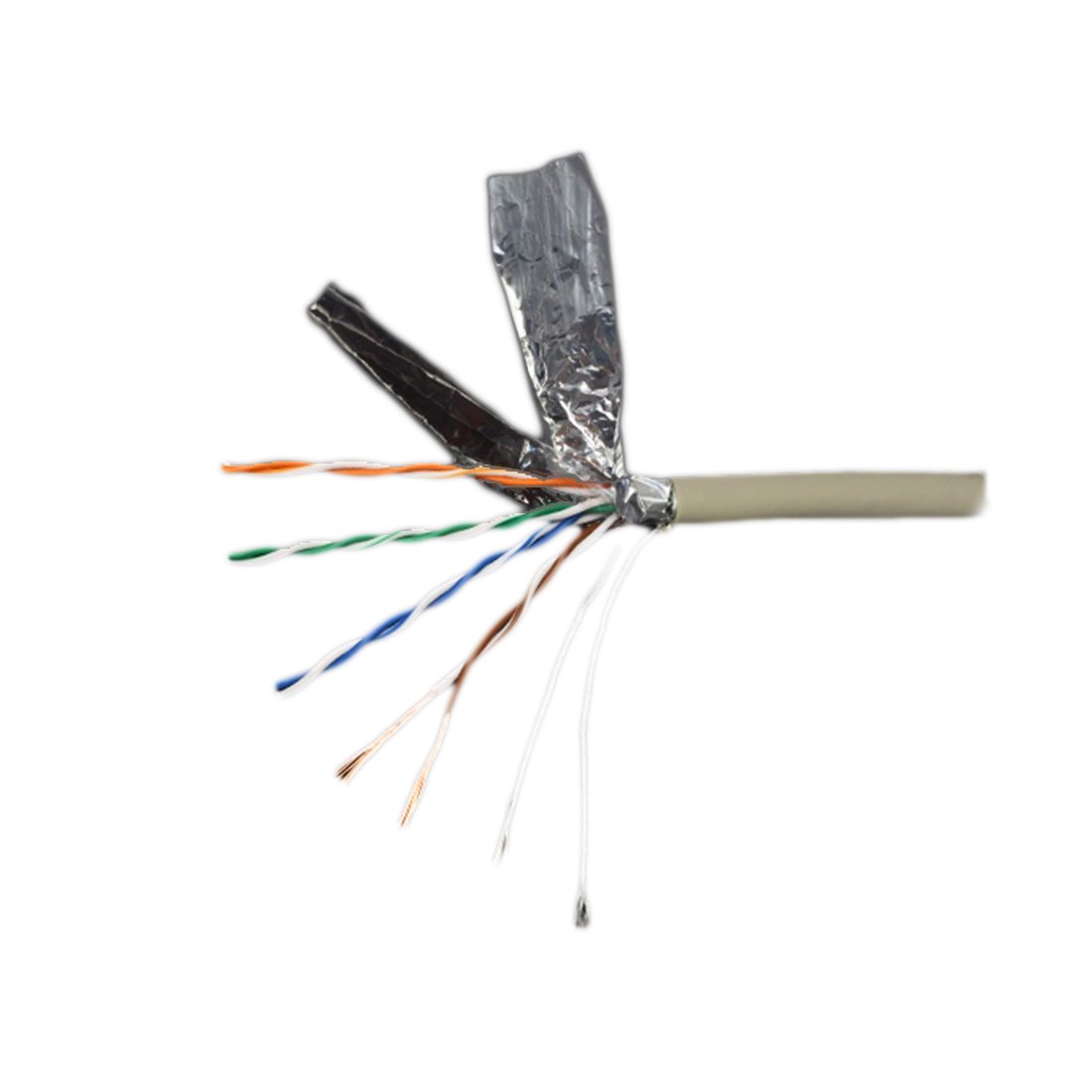 Кабель витая пара Ship D145S-P Cat.5e FTP 30В PVC белый