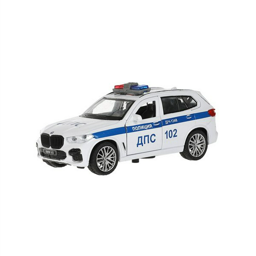 Машинка Технопарк  BMW X5 M-Sport полиция 12см белая