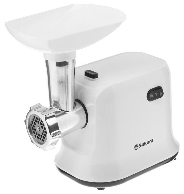 Мясорубка Sakura SA-6420SW белая купить,NaN