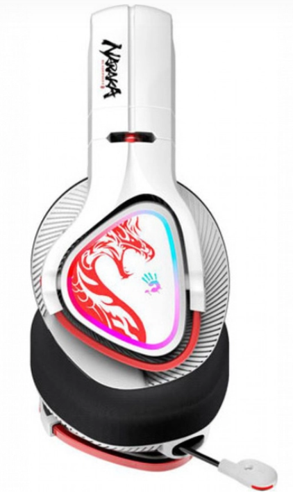 Наушники A4Tech Bloody MR720 Naraka MR720-NARAKA White