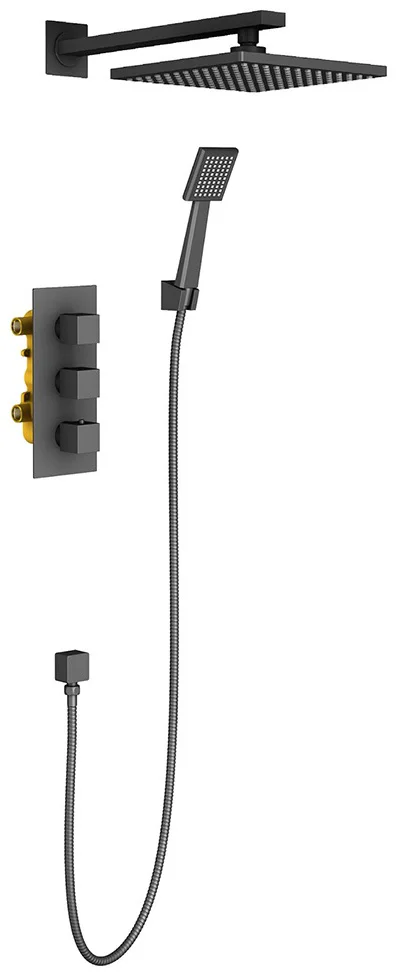 Душевая система Timo Tetra-Thermo SX-0179/03SM черный купить,NaN