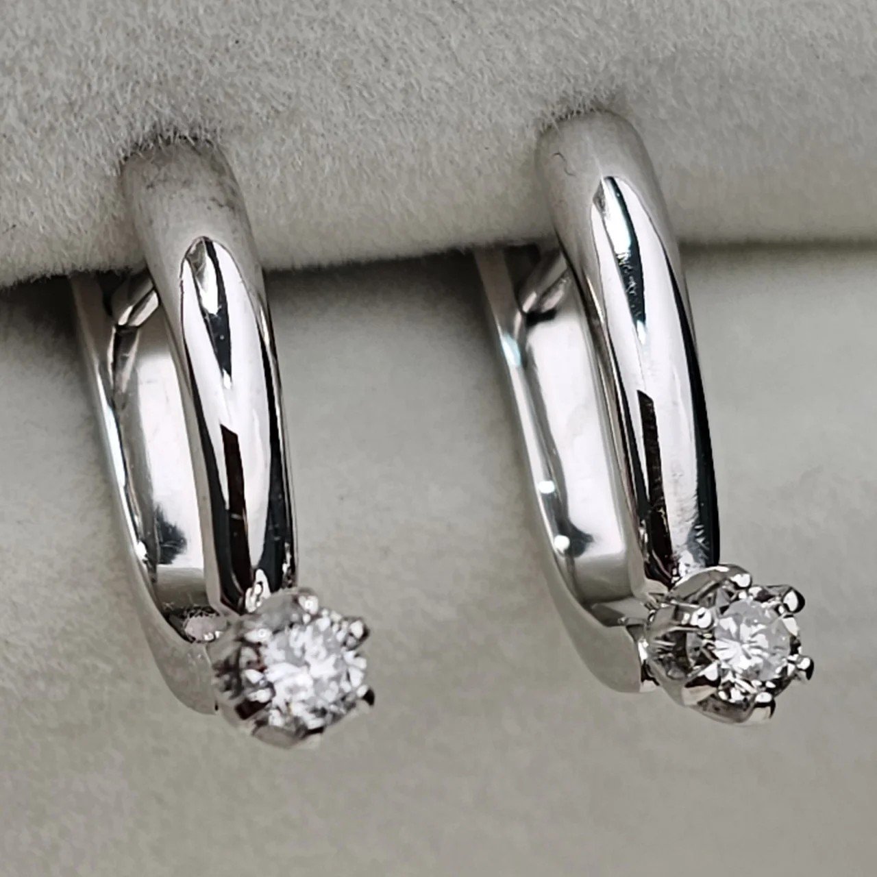 Серьги Deimantas 110969432 3,24гр 0,22ct. купить,NaN