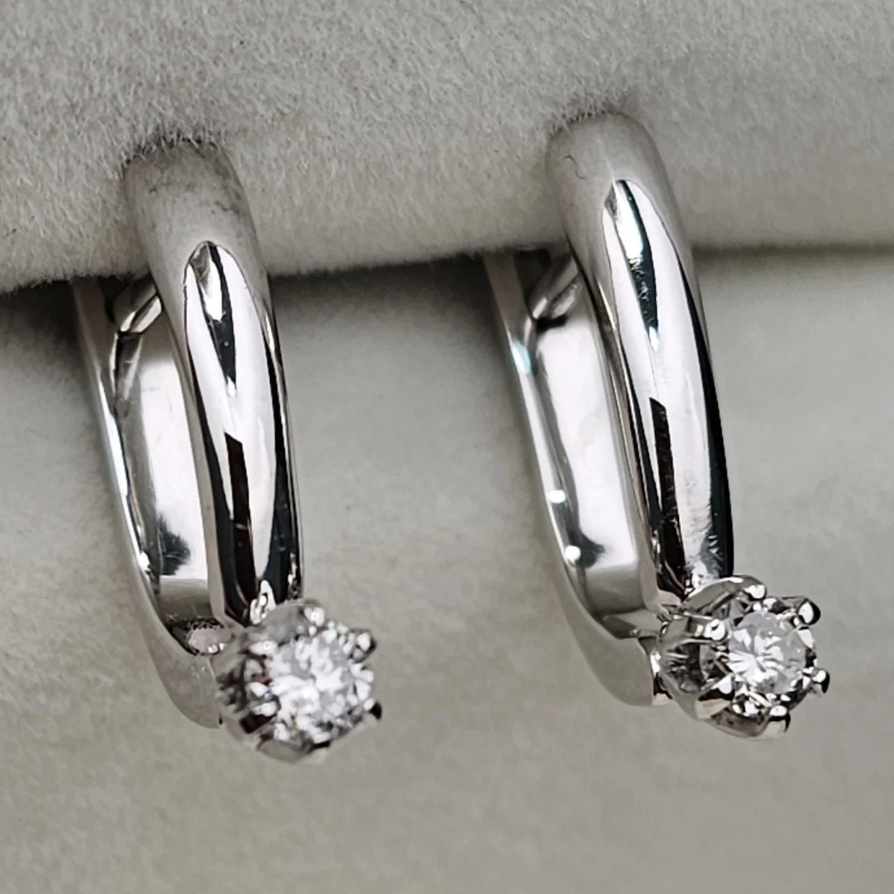 Серьги Deimantas 110969432 3,24гр 0,22ct. купить,NaN