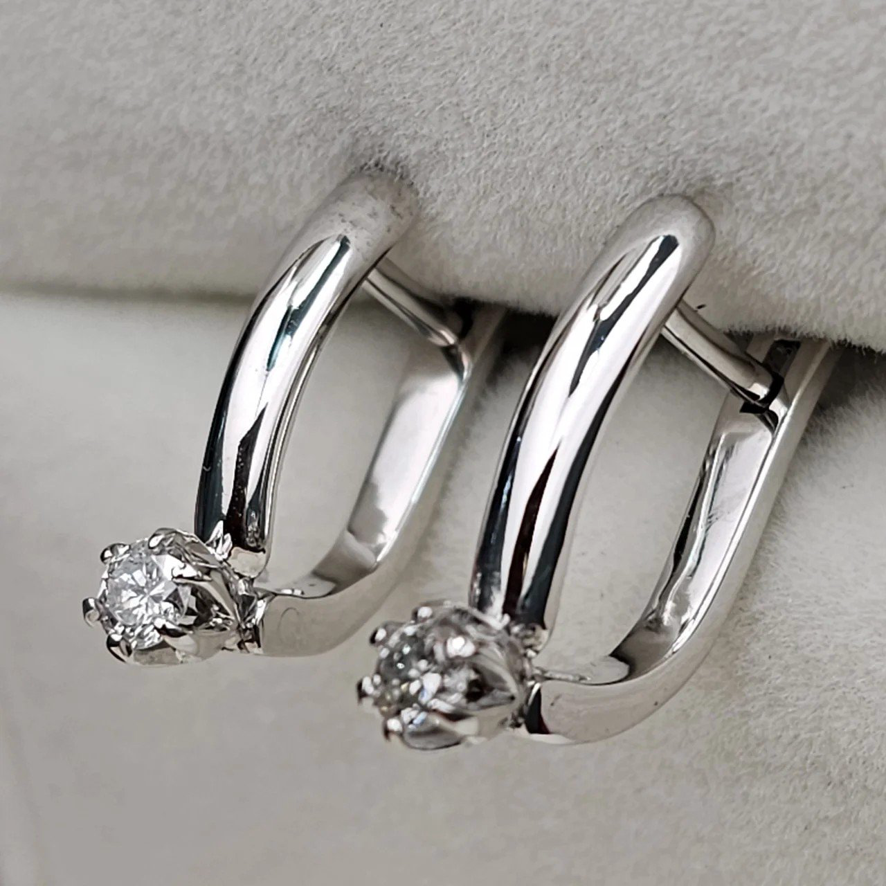 Серьги Deimantas 110969432 3,24гр 0,22ct. купить,NaN