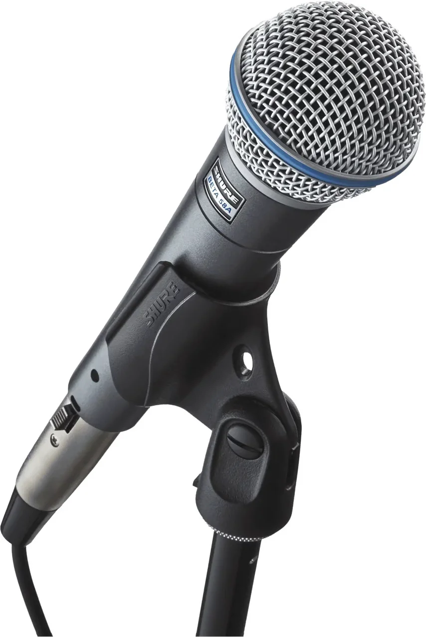 Микрофон Shure BETA-58A-CHN черный купить,0
