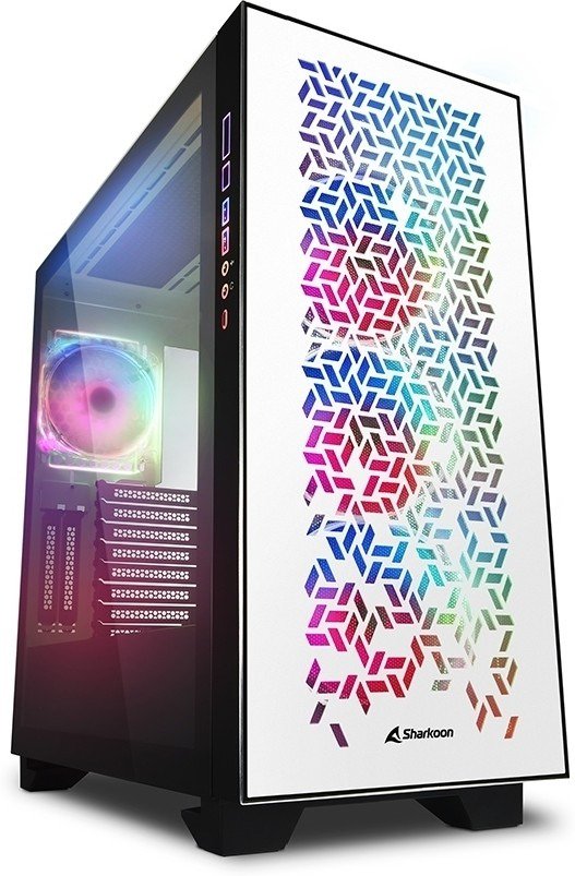 Корпус Sharkoon Elite Shark CA300H RGB белый