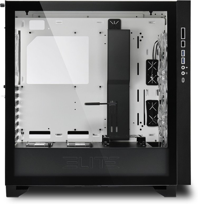 Корпус Sharkoon Elite Shark CA300H RGB белый - ForteMarket Корпус Sharkoon Elite Shark CA300H RGB белый купить,0