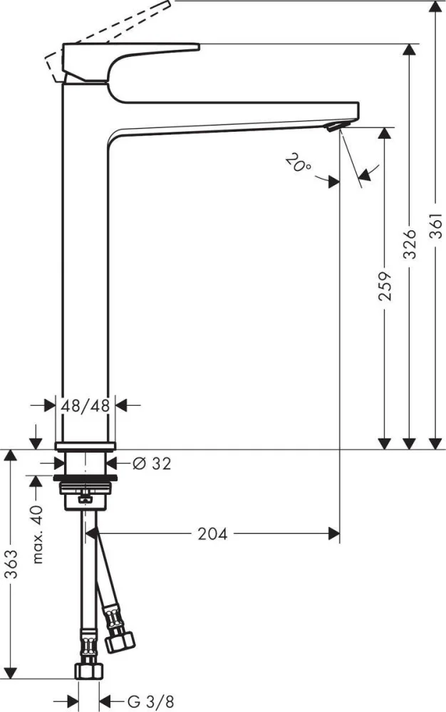Смеситель Hansgrohe Metropol 32512990 золотистый