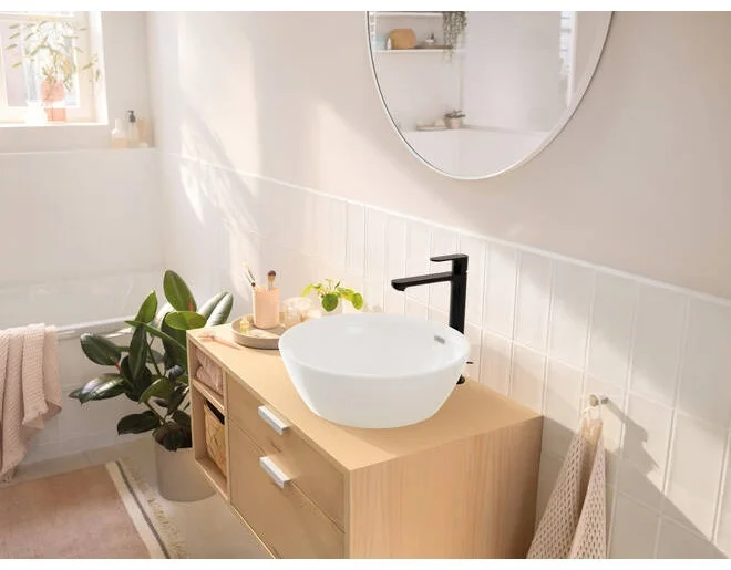 Смеситель Hansgrohe Rebris S 72580670 черный купить,201020