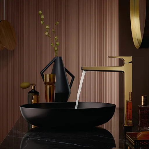 Смеситель Hansgrohe Metropol 32512990 золотистый