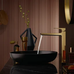 Смеситель Hansgrohe Metropol 32512990 золотистый