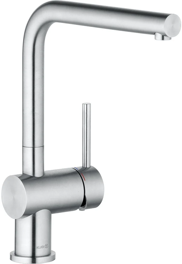 Смеситель Kludi Steel 45803F877 хром купить,182700