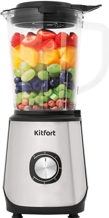 Блендер Kitfort KT-3020 серебристый купить,NaN