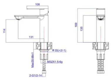 Смеситель Esko Beijing BJ26 хром купить,49500