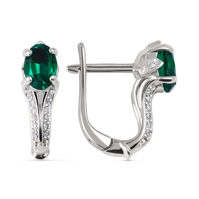 Серьги Кристалл NC405 4,45гр. купить,NaN