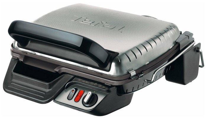 Гриль Tefal Health Grill Comfort GC306012 серебристый