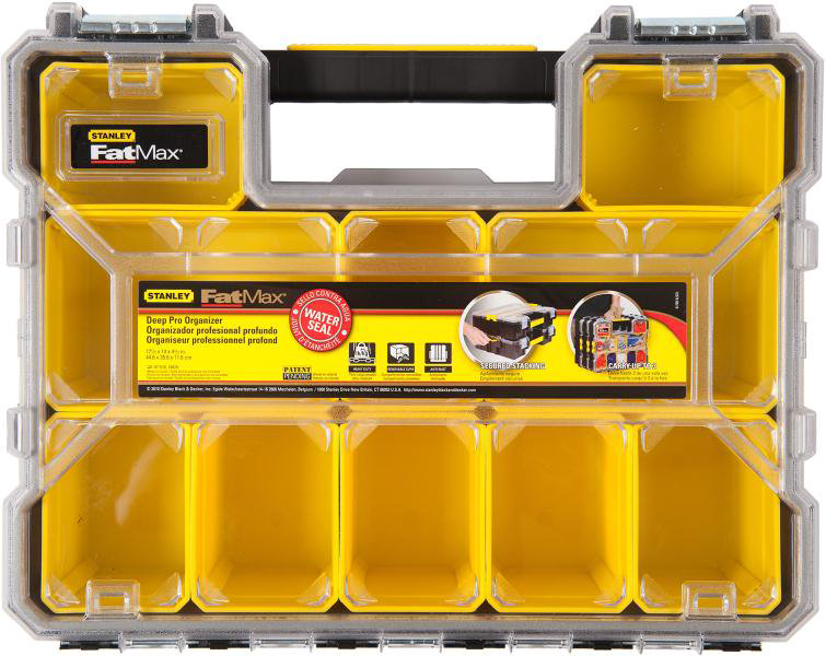 Органайзер Stanley FatMax 1-97-518 черно-желтый купить,NaN