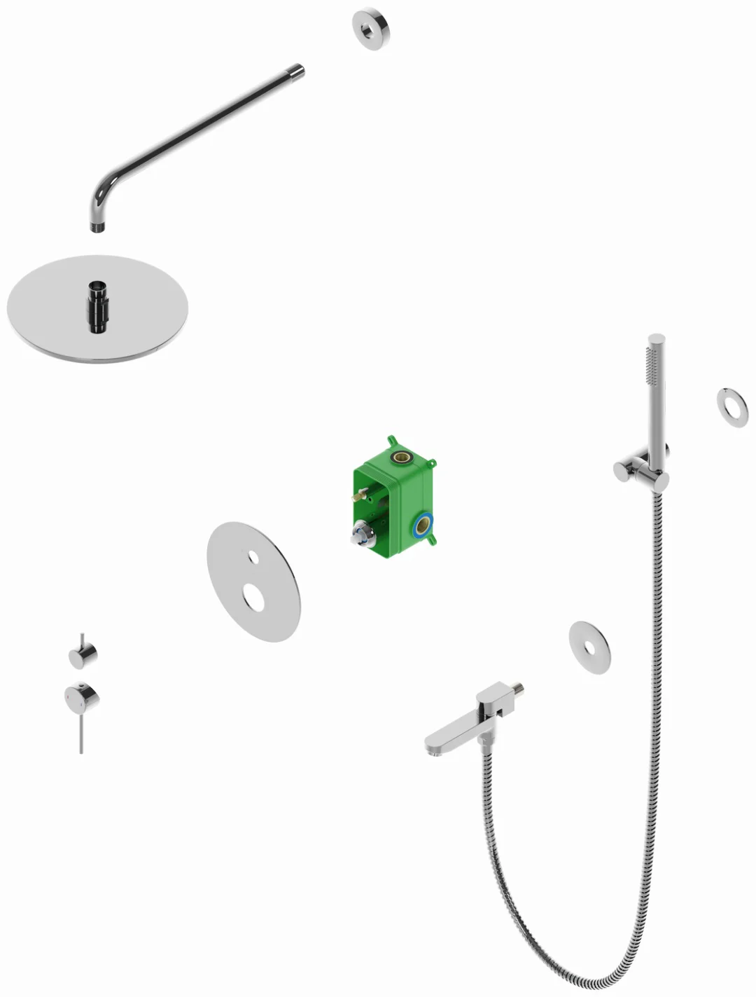 Душевая система Timo Saona SX-2379/00SM хром купить,NaN