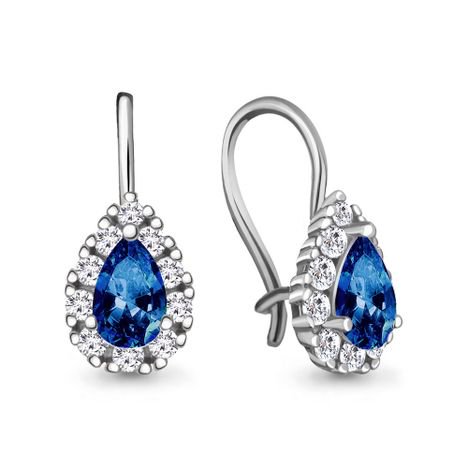 Серьги Aquamarine 40968Б.5 купить,NaN