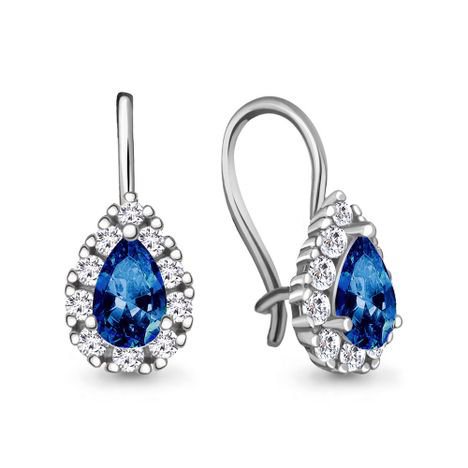 Серьги Aquamarine 40968Б.5 купить,NaN