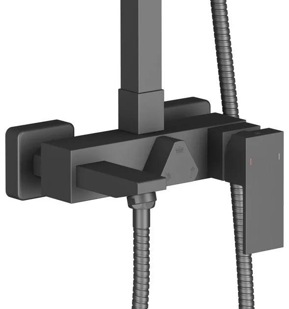 Душевая стойка Timo Selene SX-1030/03 черный купить,NaN