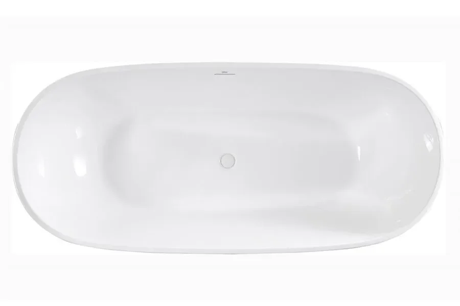Ванна Abber AB9263-1.8 180х81.5х58см белый купить,NaN