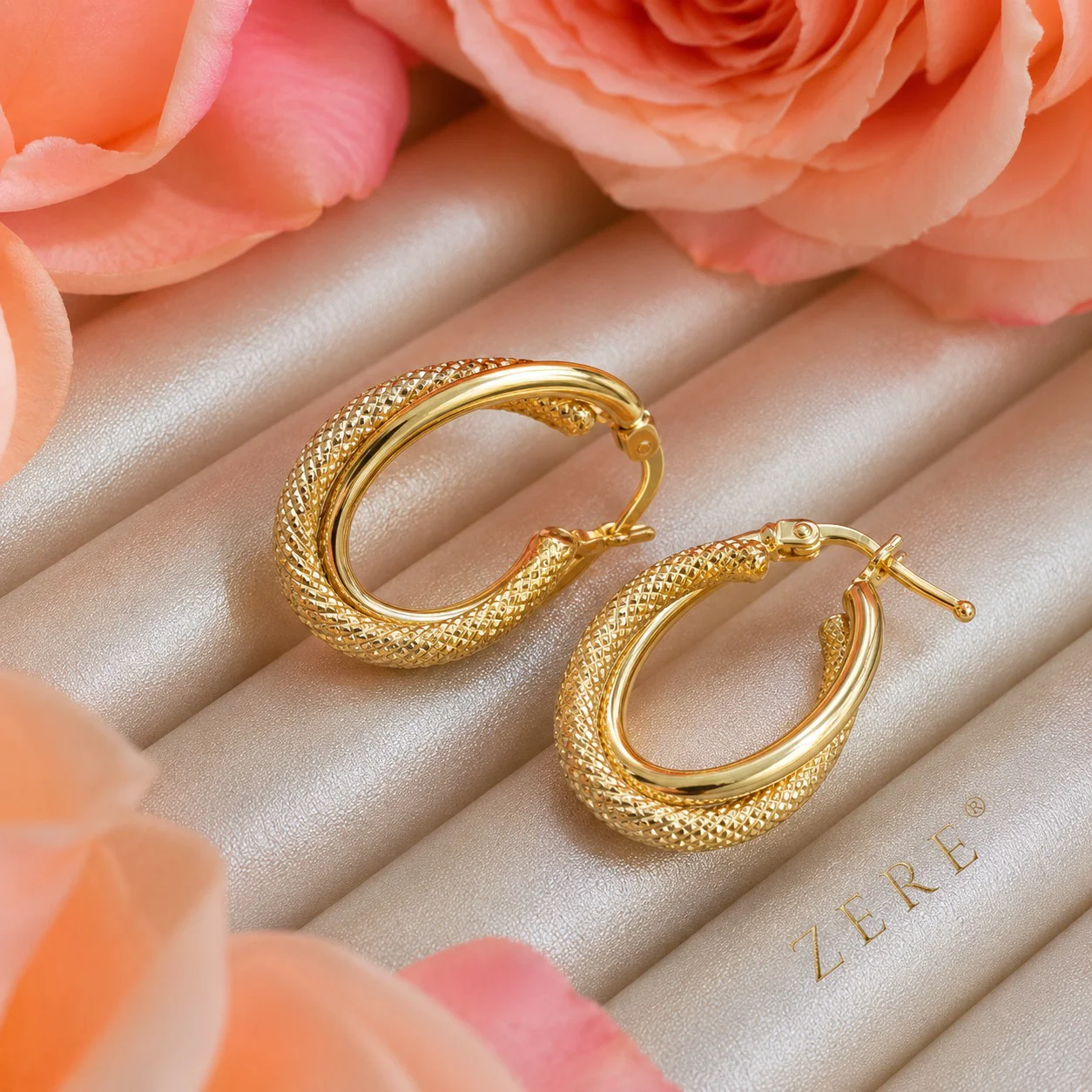Серьги Zere ZR130508 медицинская сталь 2.24гр купить,185900