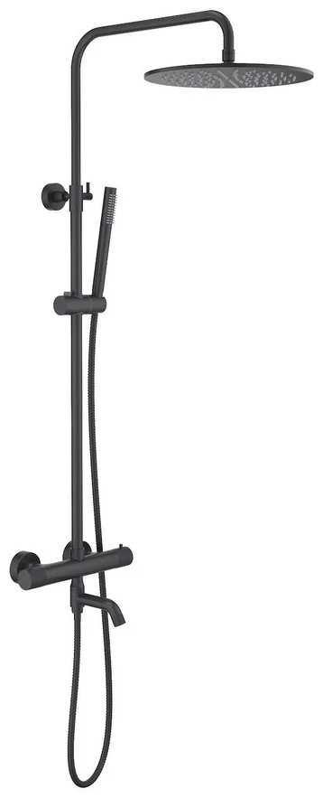 Душевая стойка Timo Saona SX-2380/03 черный купить,NaN