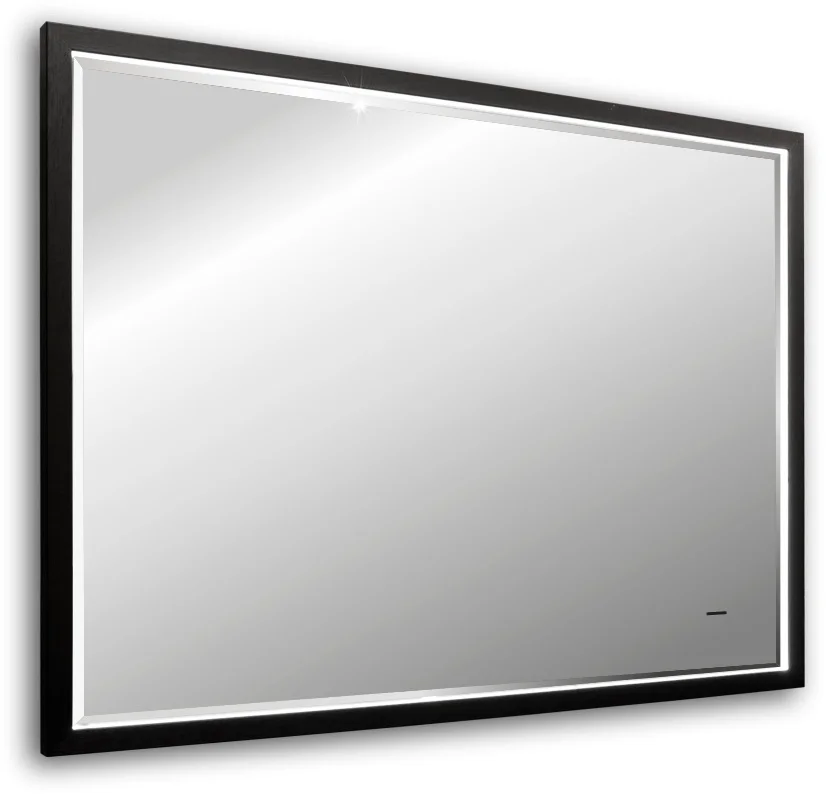 Зеркало Abber See AG6110SCL-0.8 80х60см черный купить,NaN