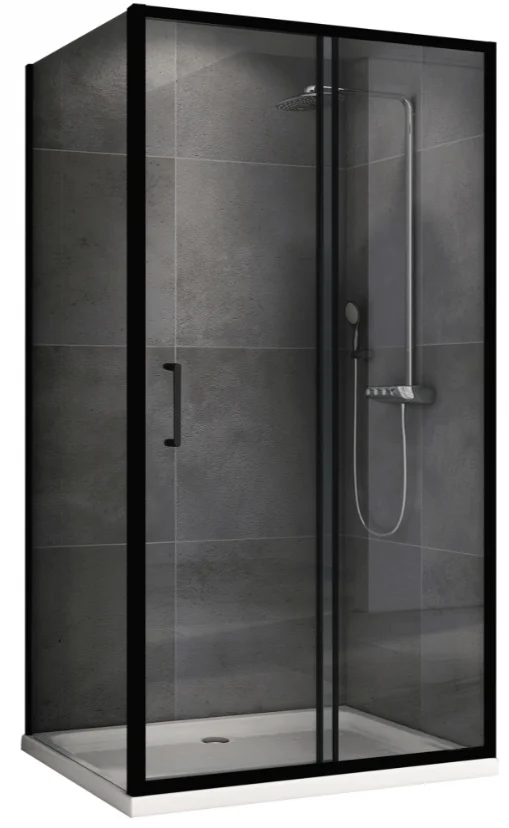 Душевой уголок Abber Schwarzer Diamant AG30100B5-S90B5 100х90х190см купить,NaN