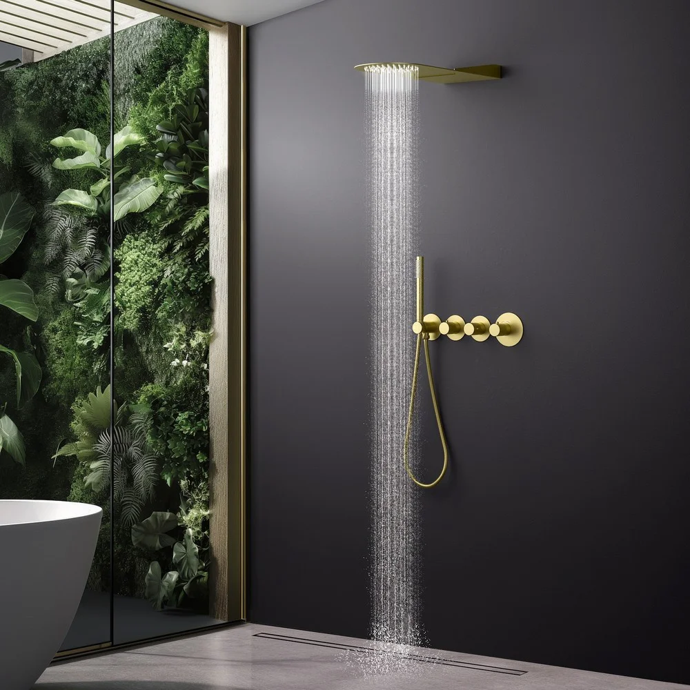 Душевая система Timo Saona SX-2350/17SM золото купить,NaN