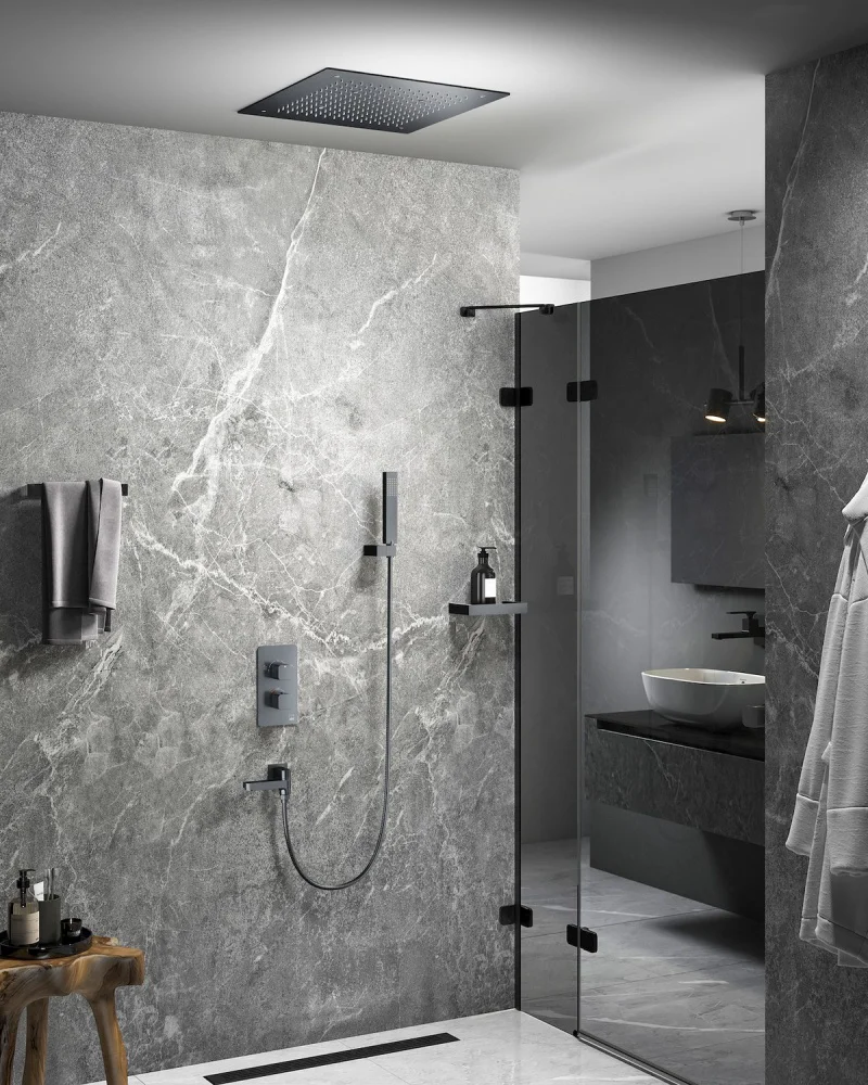Душевая система Timo Petruma SX-5019/18SM черное золото купить,NaN