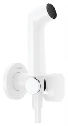 Гигиенический душ с держателем и шлангом Hansgrohe 29232700 125см белый купить,NaN