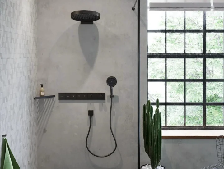 Ручной душ Hansgrohe Rainfinity 26864670 130 черный  