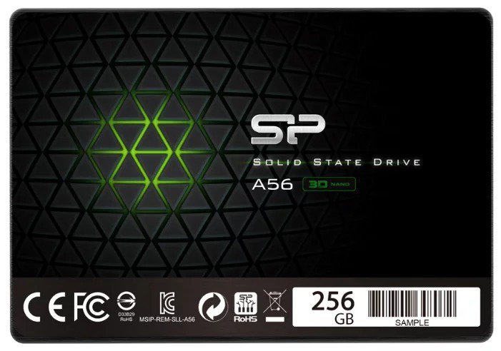 SSD накопитель Silicon Power A56 256Gb SP256GBSS3A56B25