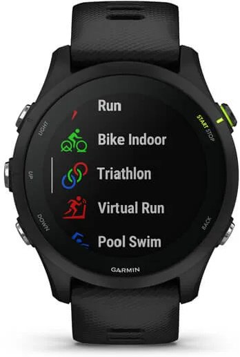 Спортивные часы Forerunner 255 Music 010-02641-30 черные