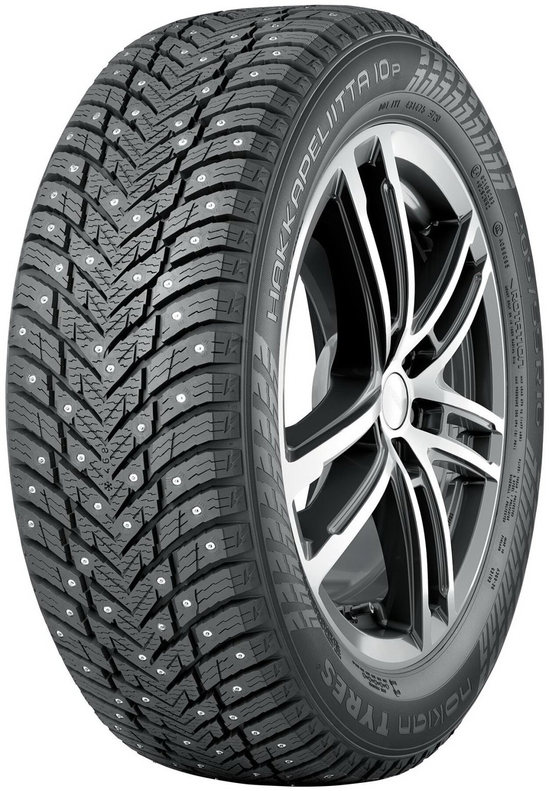 Nokian Hakkapeliitta 10P SUV 285/60 R18 116T с шипами купить,NaN