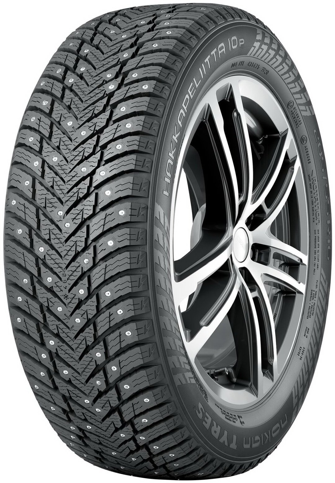 Nokian Hakkapeliitta 10P SUV 285/60 R18 116T с шипами купить,NaN