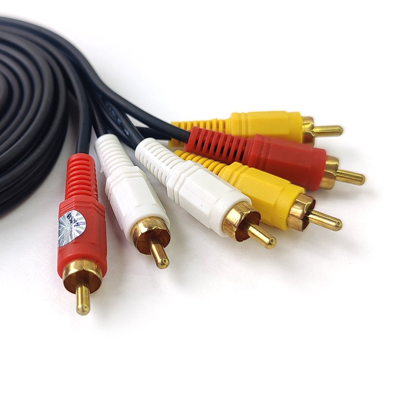 Кабель ViTi 3RCA 1.5м черный  купить,0