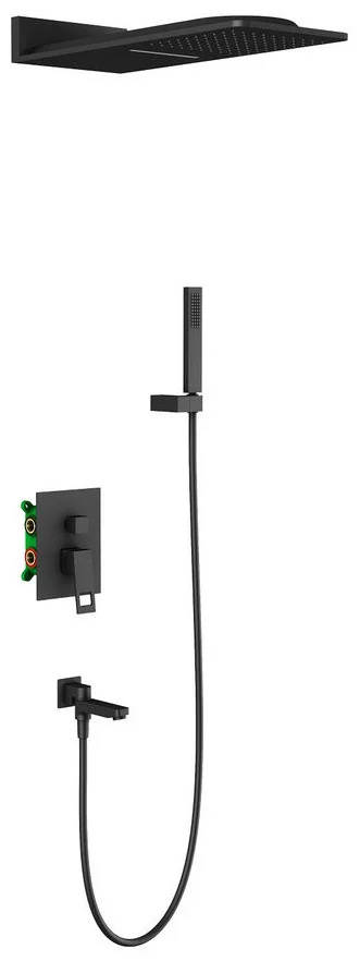 Душевая система Timo Briana SX-7119/03SM черная матовая купить,NaN