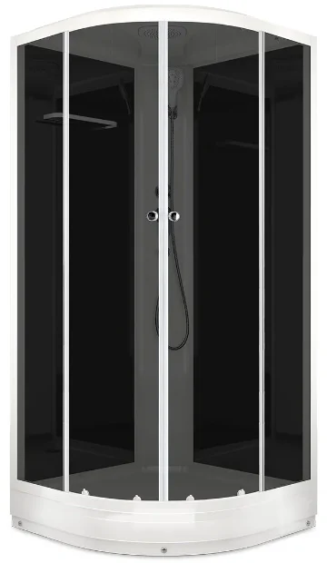 Душевая кабина Domani-Spa Delight Slim 110 100x100x218см с пультом купить,NaN
